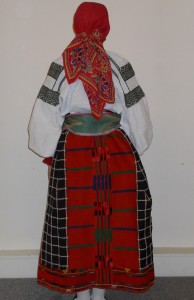 costume paysan Belgorod, Russie